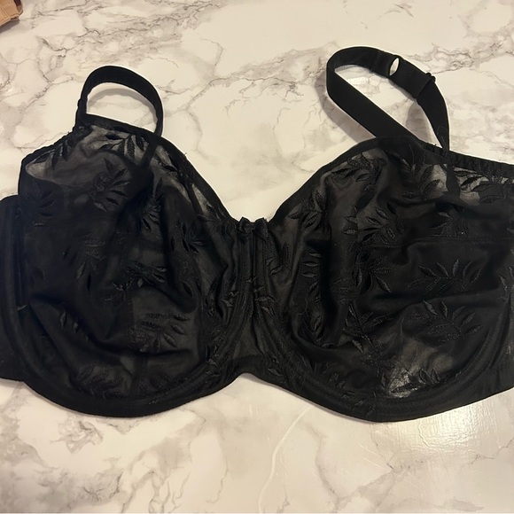 Panche Tango II Underwire Balconnet Bra 3251 Black 32HH - Picture 4 of 10